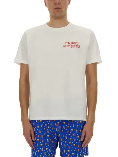 MC2 SAINT BARTH MC2 SAINT BARTH T-SHIRT WITH PRINT