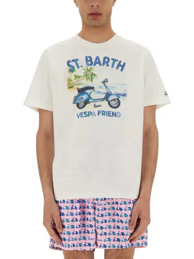 MC2 SAINT BARTH MC2 SAINT BARTH T-SHIRT WITH PRINT