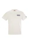 Mc2 Saint Barth T-shirt With Print On Chest And Back