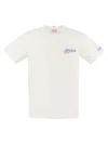 MC2 SAINT BARTH T-SHIRT WITH PRINT ON CHEST AND BACK APEROL SPECIAL EDITION
