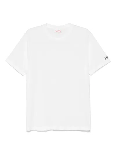 Mc2 Saint Barth T-shirt With Short Sleeves Clothing In White