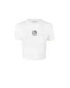Mc2 Saint Barth T-shirt Nives Con Ricamo Hello Kitty