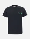 Mc2 Saint Barth Portofino Mi Piacciono Le Bocce Grandi T-shirt In Black