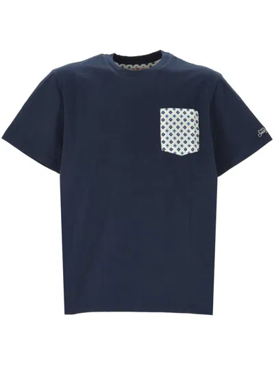 Mc2 Saint Barth T-shirts And Polos In Blue