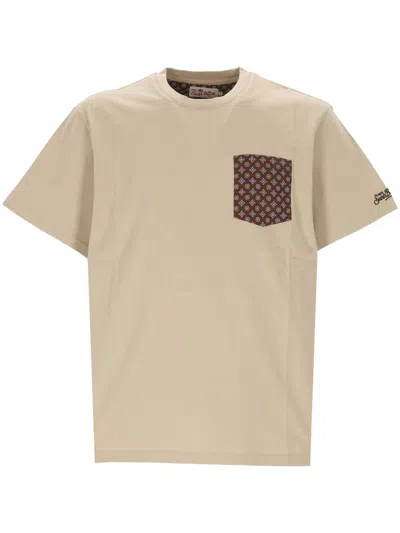 Mc2 Saint Barth T-shirts And Polos In Brown