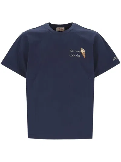 Mc2 Saint Barth T-shirts And Polos In Blue
