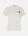 Mc2 Saint Barth Embroidered-design T-shirt In White
