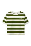 Mc2 Saint Barth T-shirts And Polos Military Green/white