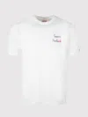 Mc2 Saint Barth Portofino T-shirt With Embroidery In White