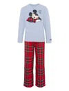 Mc2 Saint Barth Multicolor Pajamas For Boy With Mickey Mouse In Multi