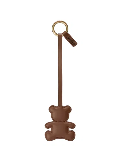 Mc2 Saint Barth 테디 베어 셰이프 백 참 In Brown