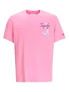 Mc2 Saint Barth Tequila T-shirt In Pink