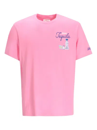 Mc2 Saint Barth Tequila T-shirt In Pink
