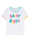 Mc2 Saint Barth Elly String T-shirt In White