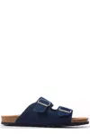 Mc2 Saint Barth Blue Terry Man Sandals In Blue
