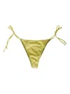 Mc2 Saint Barth Tie-side Bikini Briefs In Yellow