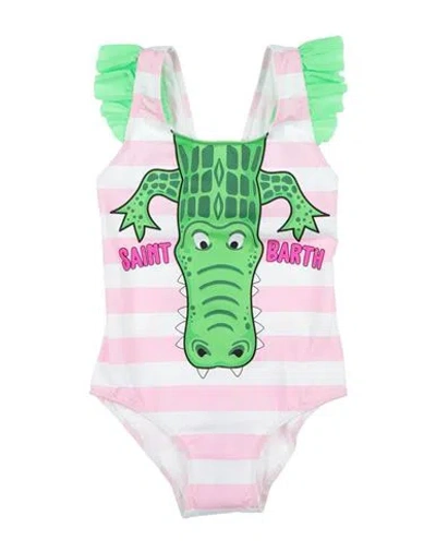 Mc2 Saint Barth Babies'  Toddler Girl One-piece Swimsuit Pink Size 6 Polyamide, Elastane