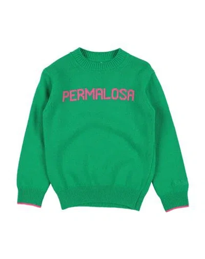 Mc2 Saint Barth Babies'  Toddler Girl Sweater Green Size 6 Wool, Viscose, Cashmere, Polyamide