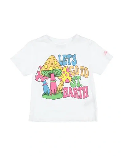 Mc2 Saint Barth Babies'  Toddler Girl T-shirt White Size 4 Cotton