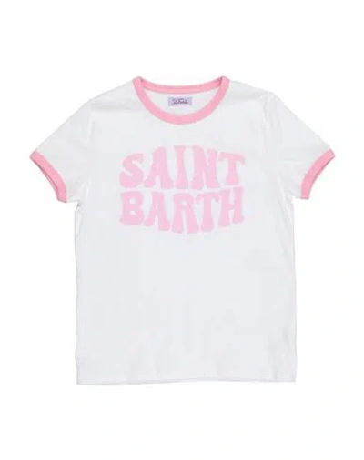 Mc2 Saint Barth Babies'  Toddler Girl T-shirt White Size 6 Cotton