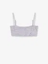 Mc2 Saint Barth Athena Bikini Top With Rhinestones