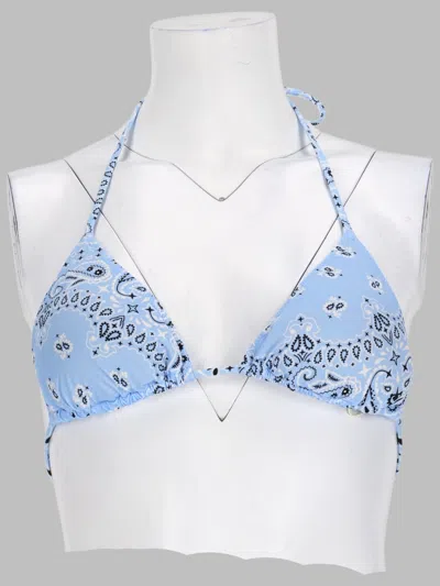 Mc2 Saint Barth Top Bikini "leah" In Blue