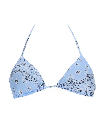 Mc2 Saint Barth Top Bikini "leah" In Blue