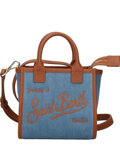 Mc2 Saint Barth Top-handle Shoulder Bag In Blue