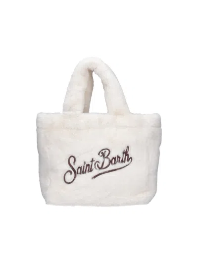 Mc2 Saint Barth Tote Bag “colette Soft Fur” In Multi