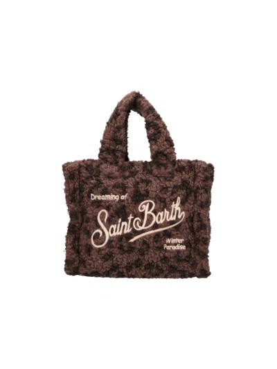 Mc2 Saint Barth Tote Bag “colette Soft Fur” In Multi