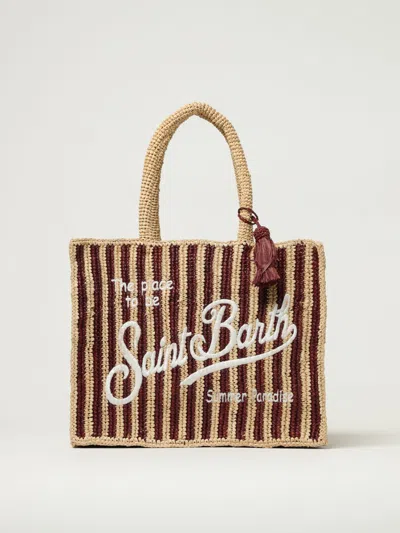 Mc2 Saint Barth Tote Bags  Woman Colour Beige