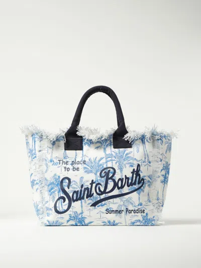 Mc2 Saint Barth Tote Bags  Woman Color Blue