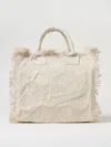 Mc2 Saint Barth Tote Bags  Woman Color Cream