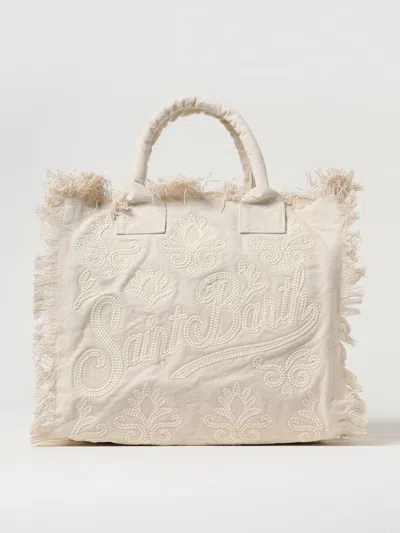 Mc2 Saint Barth Tote Bags  Woman Color Cream