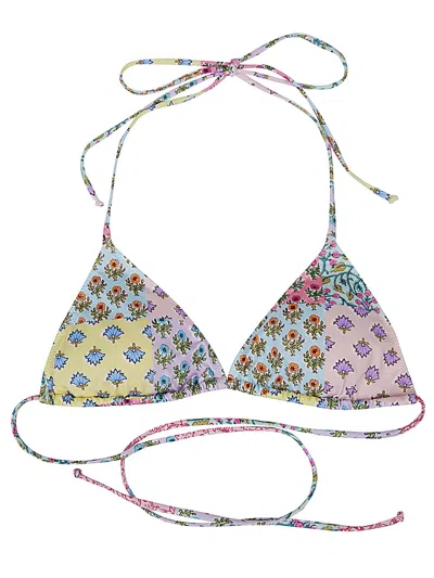 MC2 SAINT BARTH TRIANGLE BIKINI TOP