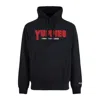 Mc2 Saint Barth X Yuppies Tribeca Long-sleeve Hoodie In Black