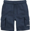 Mc2 Saint Barth Cargo-pocket Drawstring Shorts In Blue