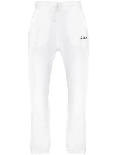 Mc2 Saint Barth Trousers In White