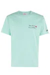 Mc2 Saint Barth X Portofino Dry Gin Embroidered T-shirt In Emb