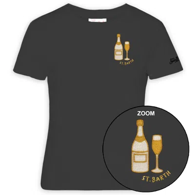 Mc2 Saint Barth T-shirt Emi0001-01222l In Gray