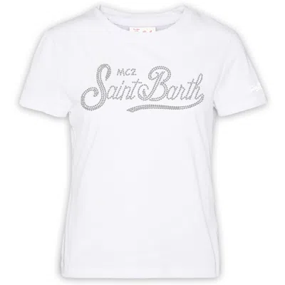 Mc2 Saint Barth T-shirt Emi0001-02296l In White
