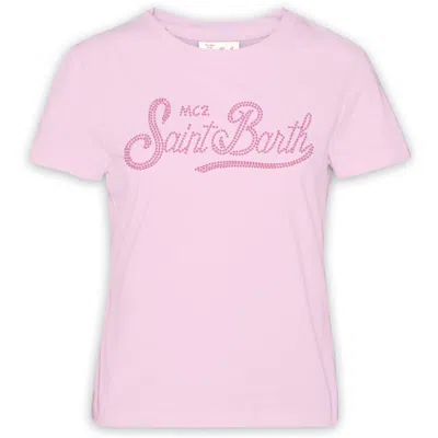 Mc2 Saint Barth T-shirt Emi0001-02297l In Pink