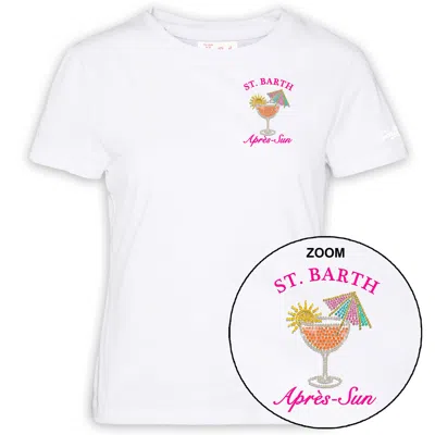 Mc2 Saint Barth T-shirt Emi0001-08571l In White
