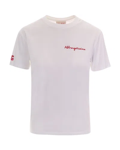 Mc2 Saint Barth T-shirt Emilie Abbronzatissima In Multi