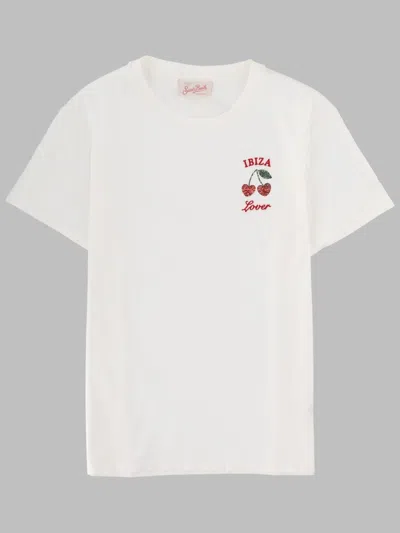 Mc2 Saint Barth T-shirt "emilie" In White