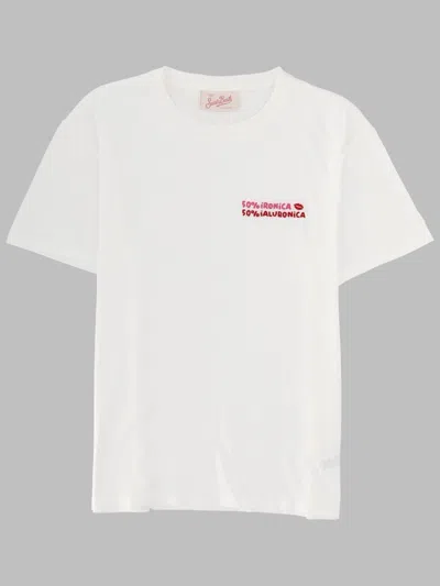 Mc2 Saint Barth T-shirt "emilie" In White