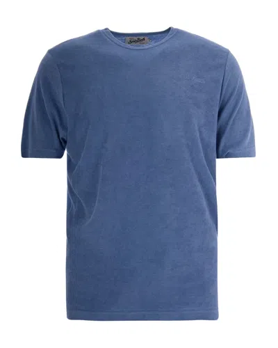 Mc2 Saint Barth T-shirt Gary Terry Azzurra In Blue