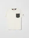 Mc2 Saint Barth Kids'  Tシャツ ボーイ カラー ホワイト In White