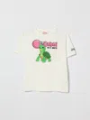 Mc2 Saint Barth Kids'  Tシャツ ボーイ カラー ホワイト In White