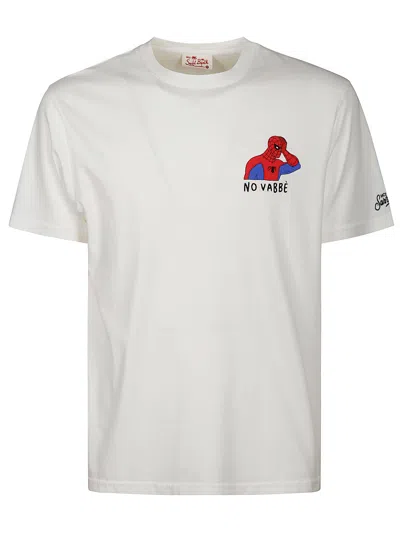 Mc2 Saint Barth Tshirt Man In White